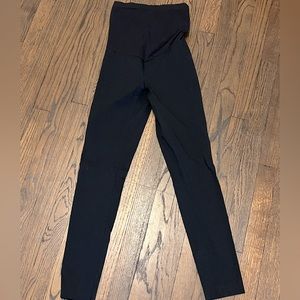 Motherhood Maternity Full Panel Secret Fit Skinny Black Ankle Pants sz S EUC